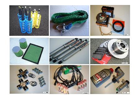 ACCESSOIRES RANGE Classic / DISCOVERY